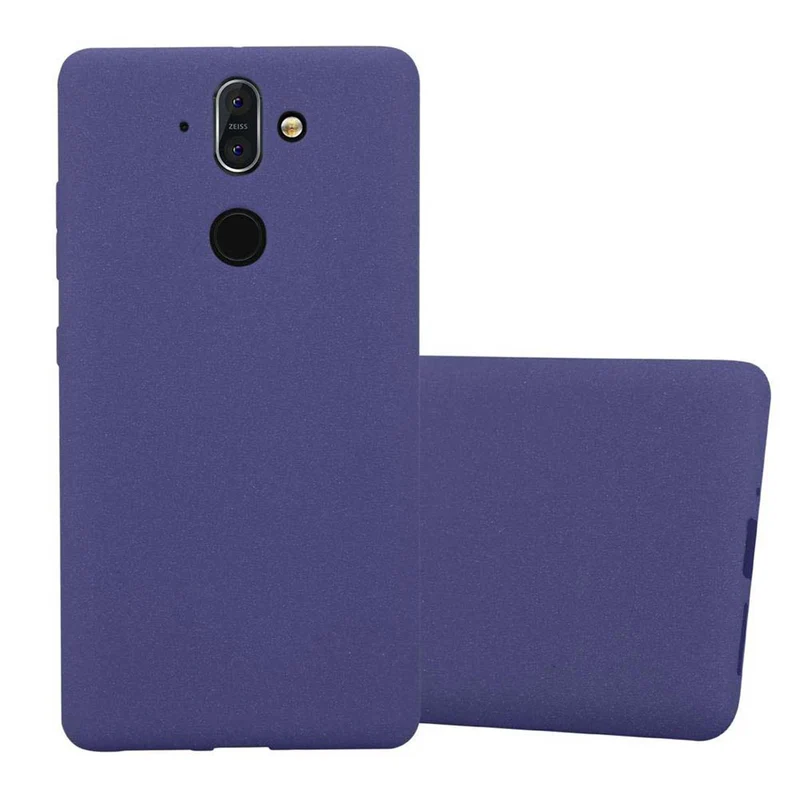 Cadorabo Hülle kompatibel mit Nokia 8 Sirocco Schutzhülle aus flexiblem TPU Silikon