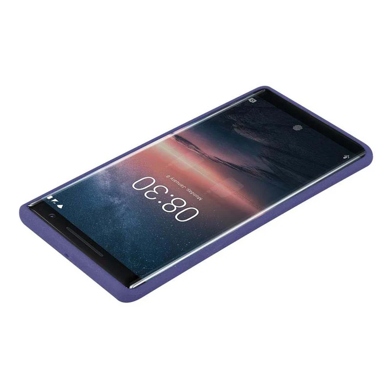 Cadorabo Hülle kompatibel mit Nokia 8 Sirocco Schutzhülle aus flexiblem TPU Silikon