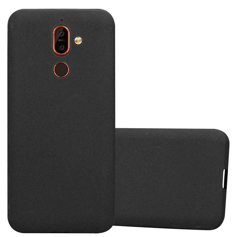 Cadorabo Hülle kompatibel mit Nokia 7 PLUS Schutzhülle aus flexiblem TPU Silikon