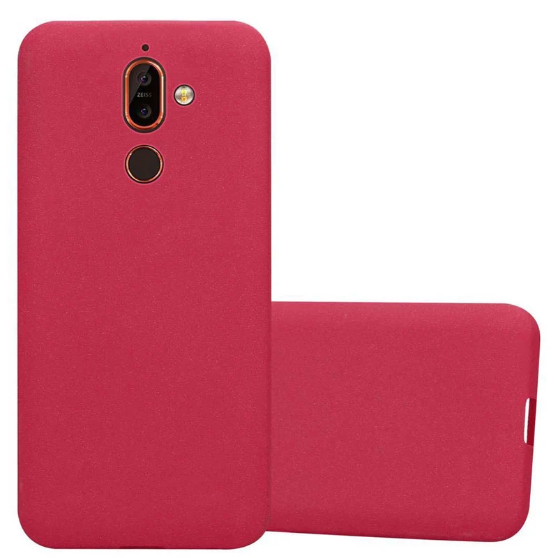 Cadorabo Hülle kompatibel mit Nokia 7 PLUS Schutzhülle aus flexiblem TPU Silikon