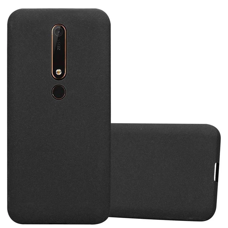 Cadorabo Hülle kompatibel mit Nokia 6,1 Schutzhülle aus flexiblem TPU Silikon