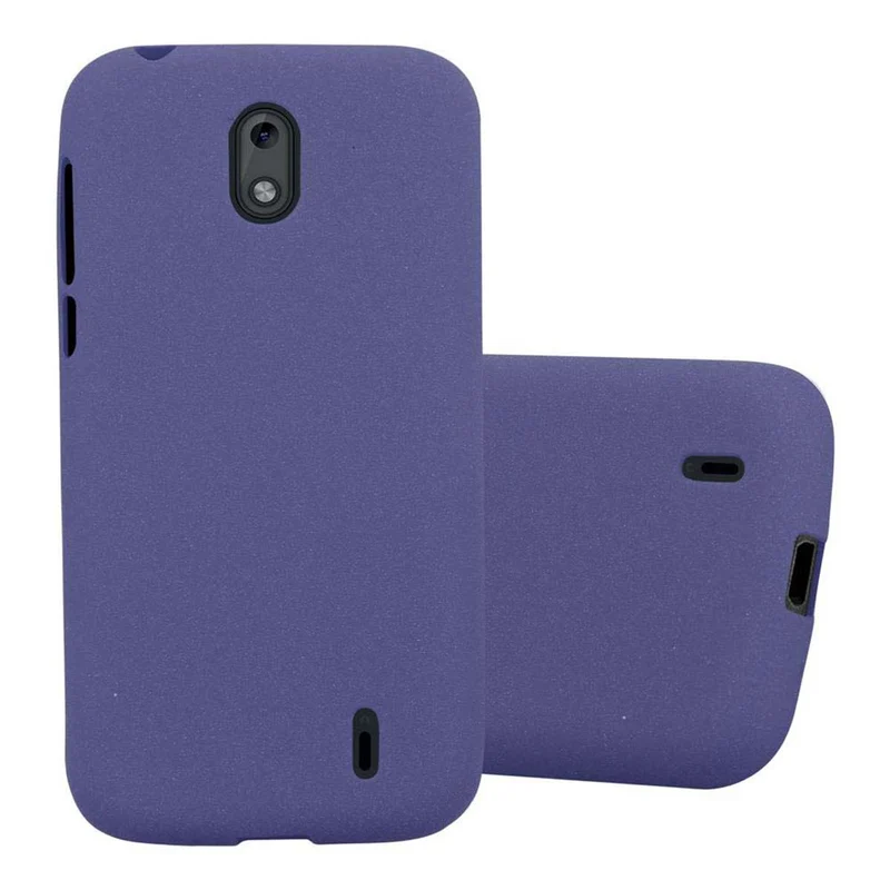 Cadorabo Hülle kompatibel mit Nokia 1 2018 Schutzhülle aus flexiblem TPU Silikon
