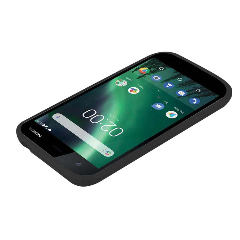 Cadorabo Hülle kompatibel mit Nokia 1 2018 Schutzhülle aus flexiblem TPU Silikon