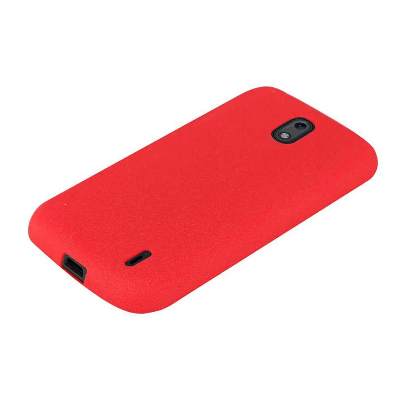 Cadorabo Hülle kompatibel mit Nokia 1 2018 Schutzhülle aus flexiblem TPU Silikon