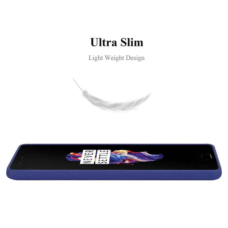 Cadorabo Hülle kompatibel mit OnePlus 5 Schutzhülle aus flexiblem TPU Silikon