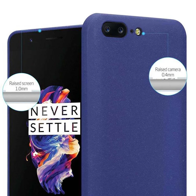 Cadorabo Hülle kompatibel mit OnePlus 5 Schutzhülle aus flexiblem TPU Silikon