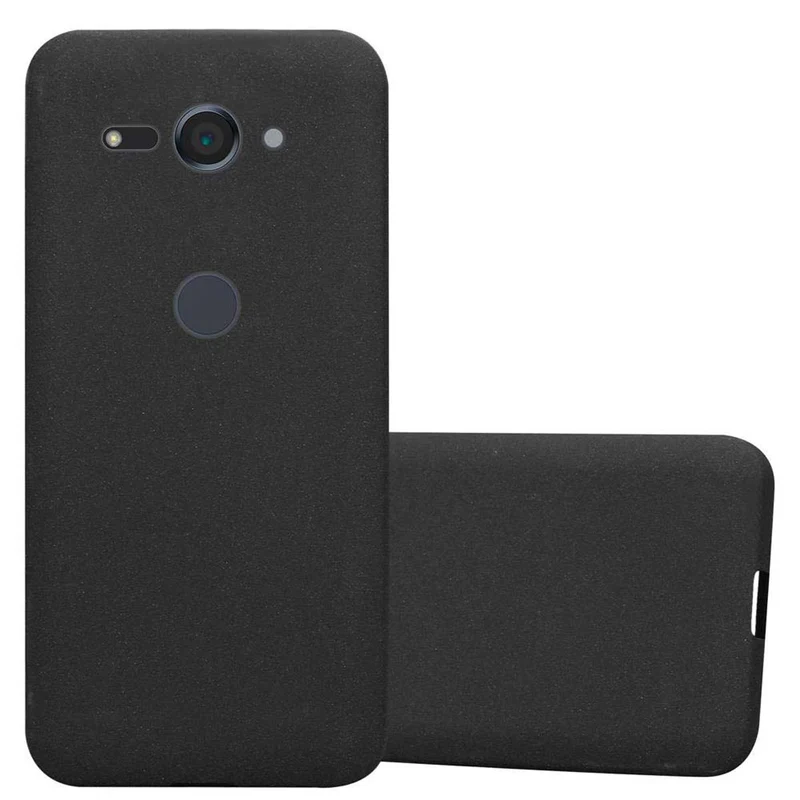 Cadorabo Hülle kompatibel mit Sony Xperia XZ2 COMPACT Schutzhülle aus flexiblem TPU Silikon