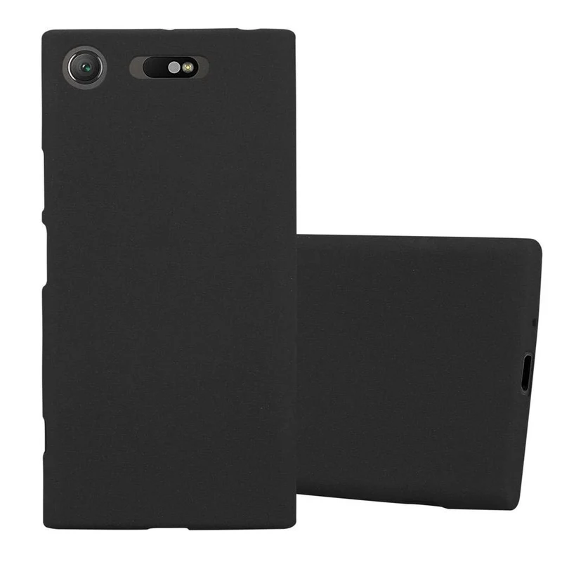 Cadorabo Hülle kompatibel mit Sony Xperia XZ1 Schutzhülle aus flexiblem TPU Silikon