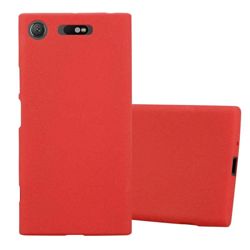 Cadorabo Hülle kompatibel mit Sony Xperia XZ1 Schutzhülle aus flexiblem TPU Silikon
