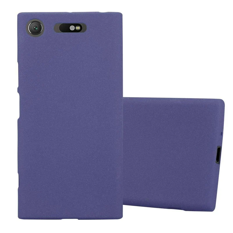 Cadorabo Hülle kompatibel mit Sony Xperia XZ1 Schutzhülle aus flexiblem TPU Silikon
