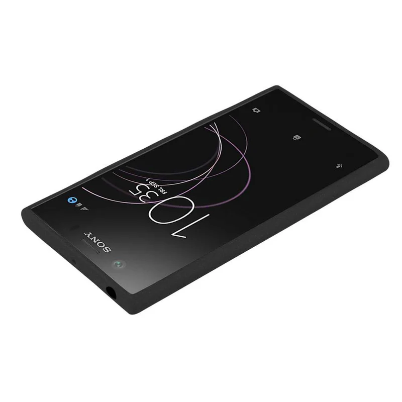 Cadorabo Hülle kompatibel mit Sony Xperia XZ1 Schutzhülle aus flexiblem TPU Silikon