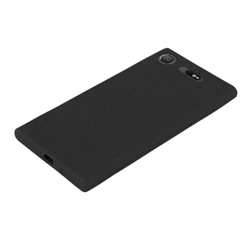 Cadorabo Hülle kompatibel mit Sony Xperia XZ1 Schutzhülle aus flexiblem TPU Silikon