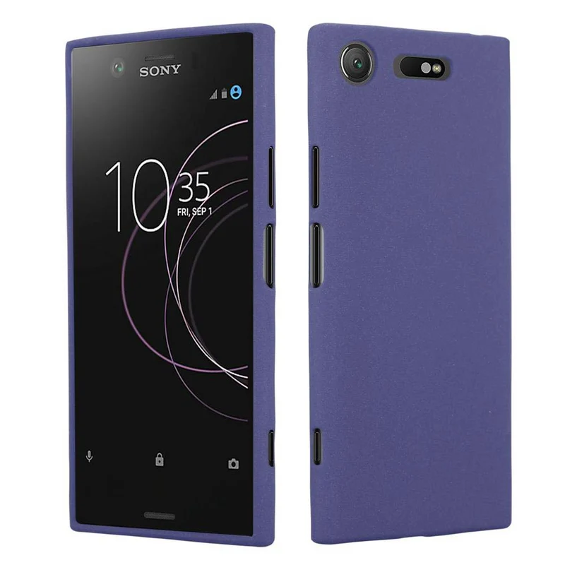 Cadorabo Hülle kompatibel mit Sony Xperia XZ1 Schutzhülle aus flexiblem TPU Silikon