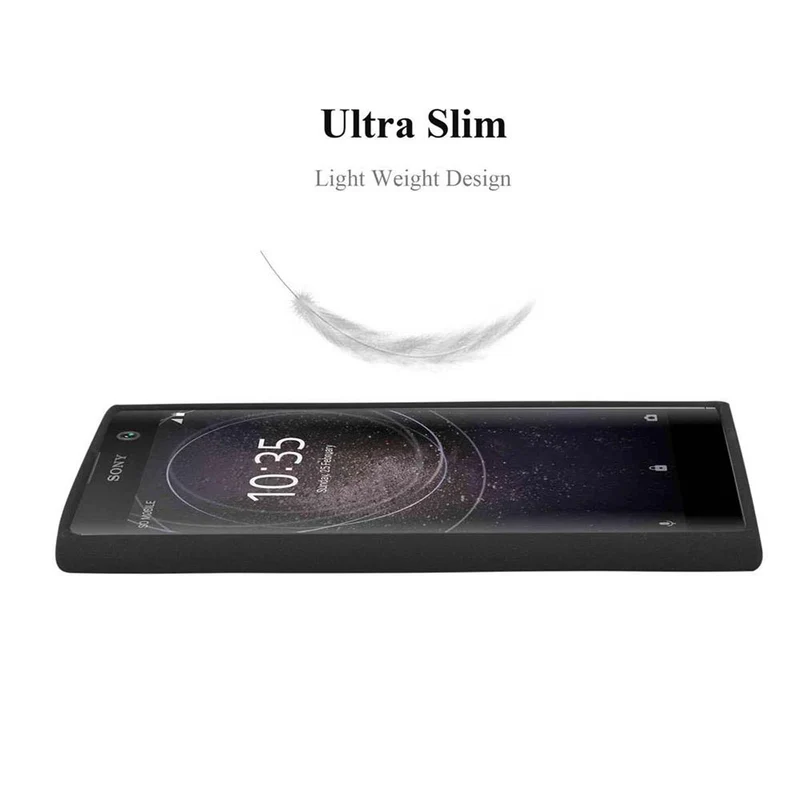 Cadorabo Hülle kompatibel mit Sony Xperia L2 Schutzhülle aus flexiblem TPU Silikon