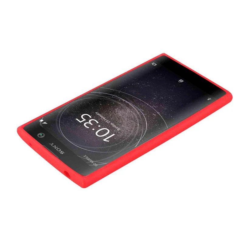 Cadorabo Hülle kompatibel mit Sony Xperia L2 Schutzhülle aus flexiblem TPU Silikon