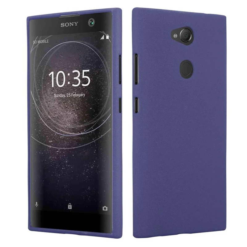 Cadorabo Hülle kompatibel mit Sony Xperia L2 Schutzhülle aus flexiblem TPU Silikon