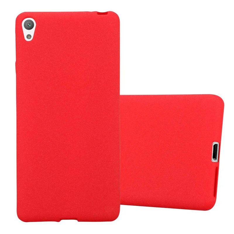 Cadorabo Hülle kompatibel mit Sony Xperia E5 Schutzhülle aus flexiblem TPU Silikon