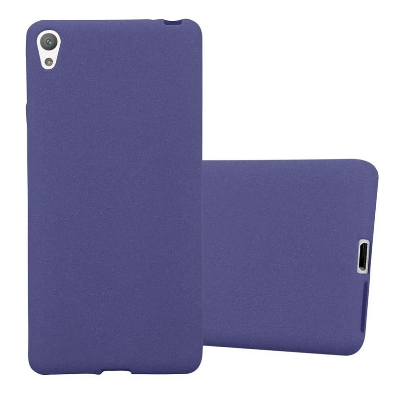 Cadorabo Hülle kompatibel mit Sony Xperia E5 Schutzhülle aus flexiblem TPU Silikon