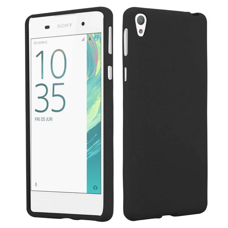 Cadorabo Hülle kompatibel mit Sony Xperia E5 Schutzhülle aus flexiblem TPU Silikon