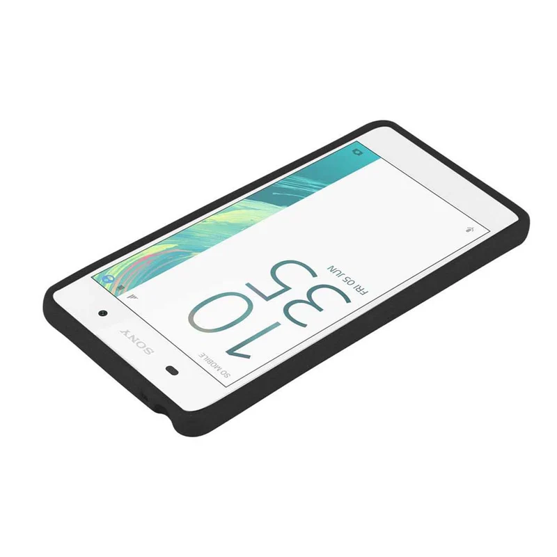 Cadorabo Hülle kompatibel mit Sony Xperia E5 Schutzhülle aus flexiblem TPU Silikon