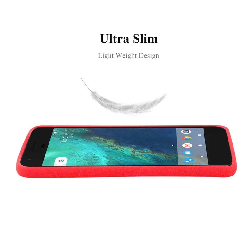 Cadorabo Hülle kompatibel mit Google PIXEL Schutzhülle aus flexiblem TPU Silikon