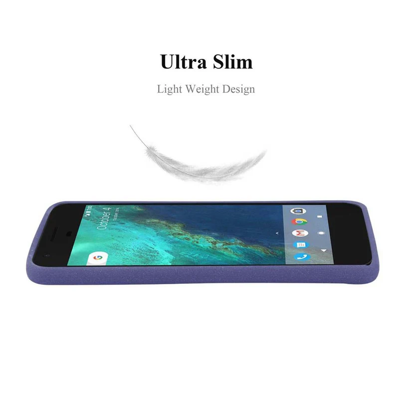 Cadorabo Hülle kompatibel mit Google PIXEL Schutzhülle aus flexiblem TPU Silikon