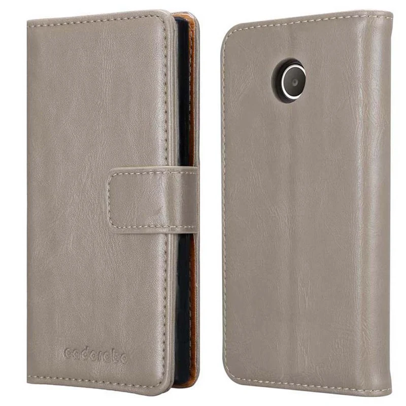 Cadorabo Hülle kompatibel mit Huawei Y3 / Y3C / Y330 / Y331 / Y360 Schutzhülle mit Magnetverschluss, Standfunktion und Kartenfach