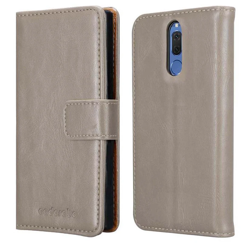 Cadorabo Hülle kompatibel mit Huawei MATE 10 LITE Schutzhülle mit Magnetverschluss, Standfunktion und Kartenfach