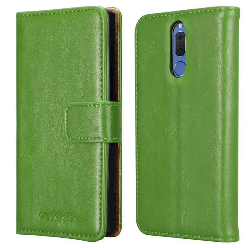 Cadorabo Hülle kompatibel mit Huawei MATE 10 LITE Schutzhülle mit Magnetverschluss, Standfunktion und Kartenfach
