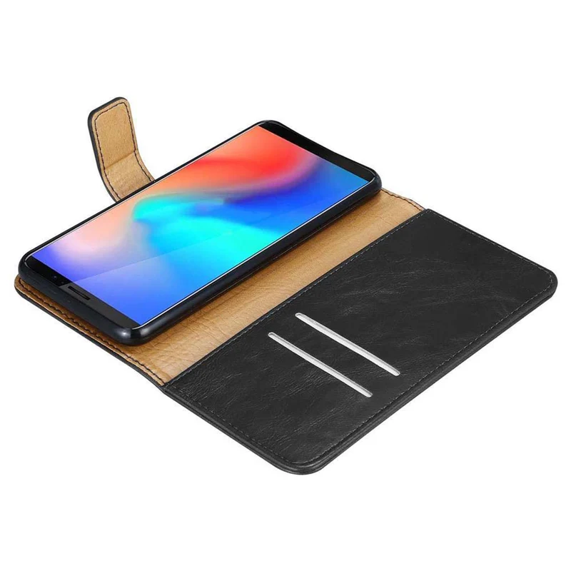 Cadorabo Hülle kompatibel mit Cubot J3 PRO Schutzhülle mit Magnetverschluss, Standfunktion und Kartenfach