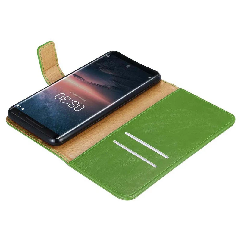 Cadorabo Hülle kompatibel mit Nokia 8 Sirocco Schutzhülle mit Magnetverschluss, Standfunktion und Kartenfach