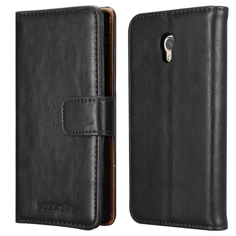 Cadorabo Hülle kompatibel mit ZTE Blade V7 Schutzhülle mit Magnetverschluss, Standfunktion und Kartenfach