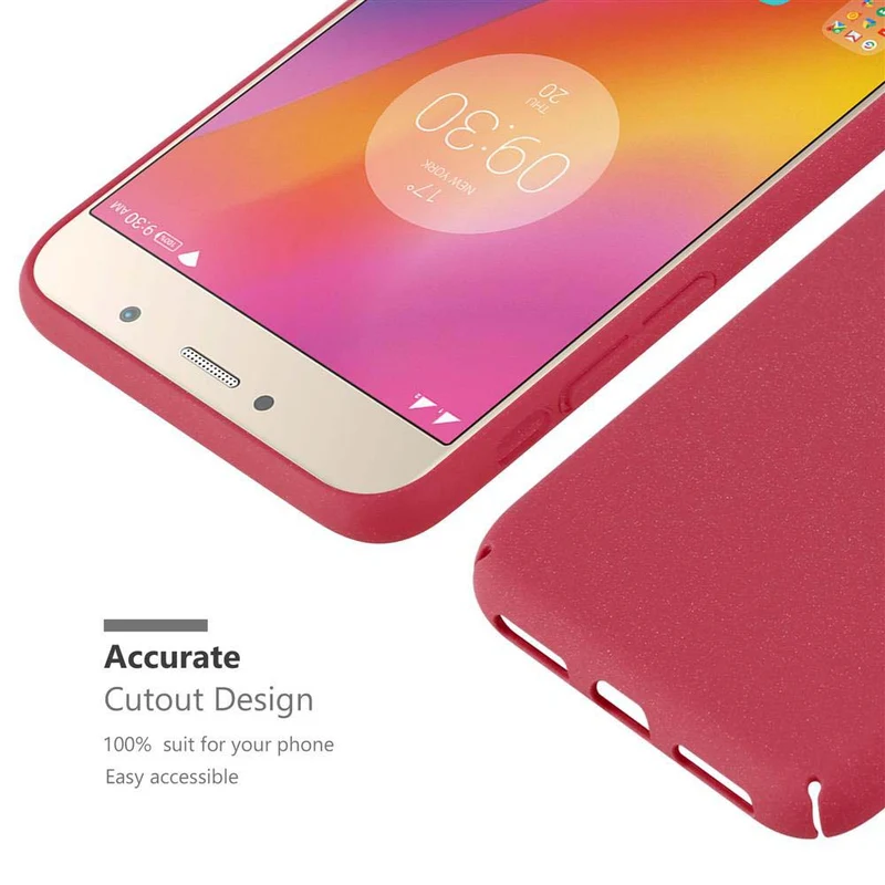Cadorabo Hülle kompatibel mit Lenovo P2 Hard Case Schutzhülle in Frosted Optik gegen Kratzer und Stöße