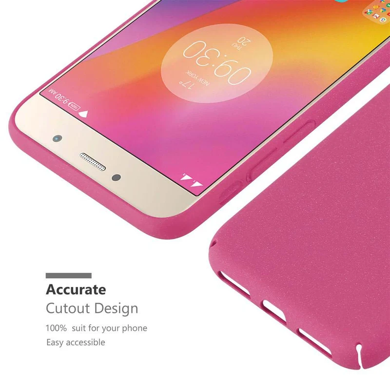 Cadorabo Hülle kompatibel mit Lenovo P2 Hard Case Schutzhülle in Frosted Optik gegen Kratzer und Stöße