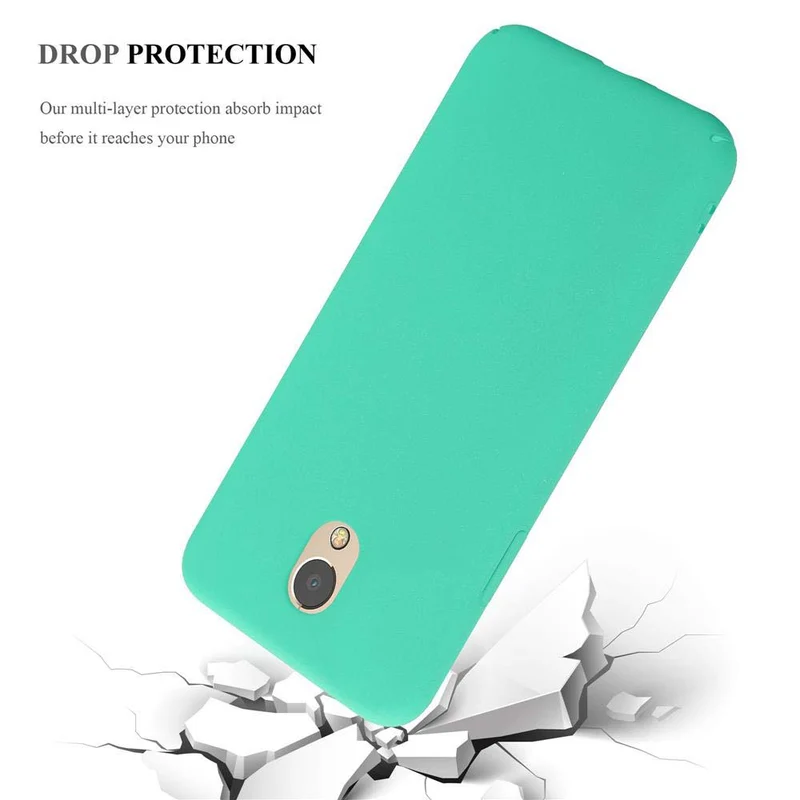 Cadorabo Hülle kompatibel mit Lenovo P2 Hard Case Schutzhülle in Frosted Optik gegen Kratzer und Stöße