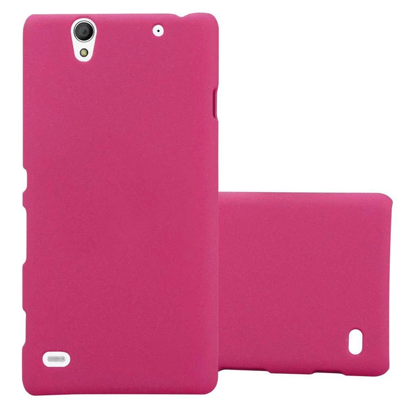 Cadorabo Hülle kompatibel mit Sony Xperia C4 Hard Case Schutzhülle in Frosted Optik gegen Kratzer und Stöße