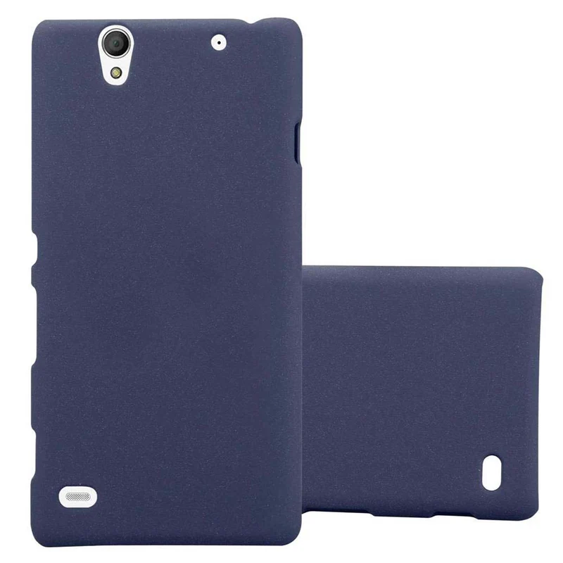 Cadorabo Hülle kompatibel mit Sony Xperia C4 Hard Case Schutzhülle in Frosted Optik gegen Kratzer und Stöße