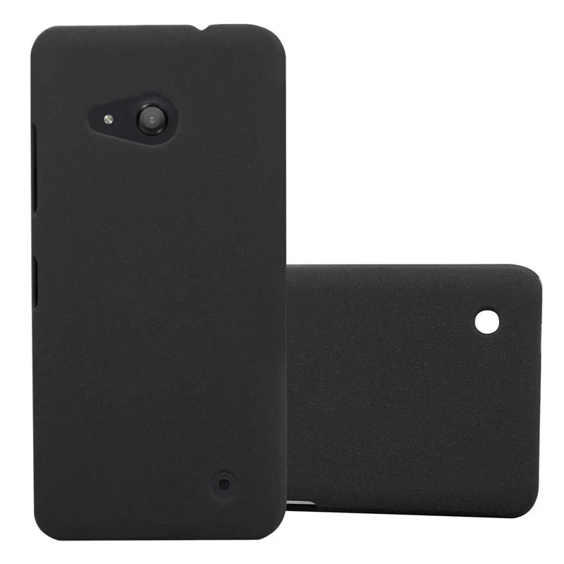Cadorabo Hülle kompatibel mit Nokia Lumia 550 Hard Case Schutzhülle in Frosted Optik gegen Kratzer und Stöße