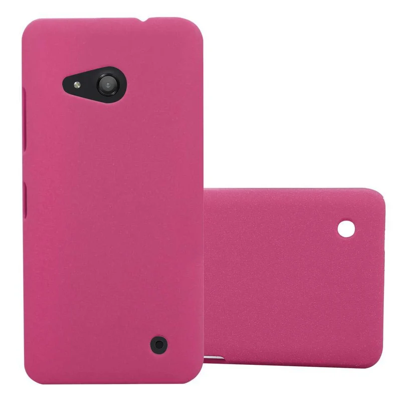 Cadorabo Hülle kompatibel mit Nokia Lumia 550 Hard Case Schutzhülle in Frosted Optik gegen Kratzer und Stöße