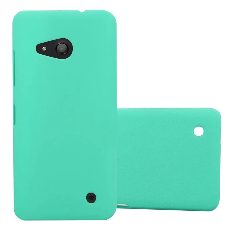 Cadorabo Hülle kompatibel mit Nokia Lumia 550 Hard Case Schutzhülle in Frosted Optik gegen Kratzer und Stöße