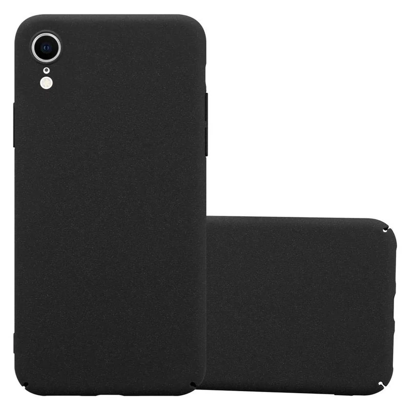 Cadorabo Hülle kompatibel mit Apple iPhone XR Hard Case Schutzhülle in Frosted Optik gegen Kratzer und Stöße
