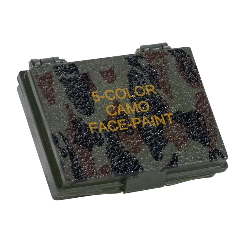 Tarnschminketui 5 Farben mit Spiegel