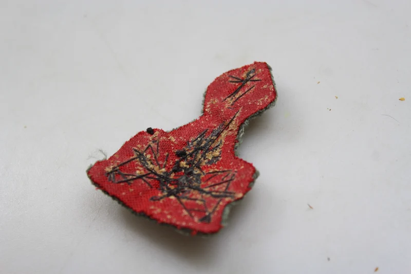 Emblem der REI-Flugabwehrartillerieoffiziersmütze aus dem Zweiten Weltkrieg