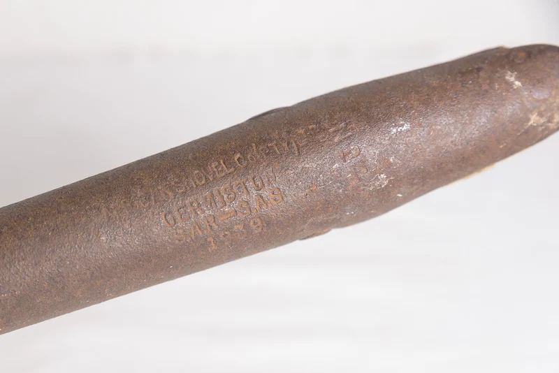Südafrikanischer Spaten aus dem Zweiten Weltkrieg