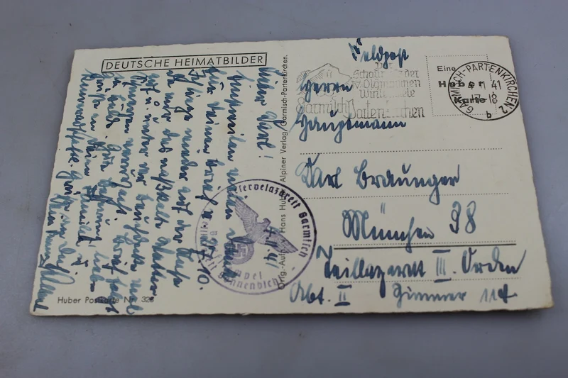 Postkartenserie „Deutsche Heimatbilder“ - Feldpost