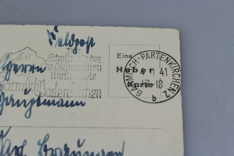 Postkartenserie „Deutsche Heimatbilder“ - Feldpost