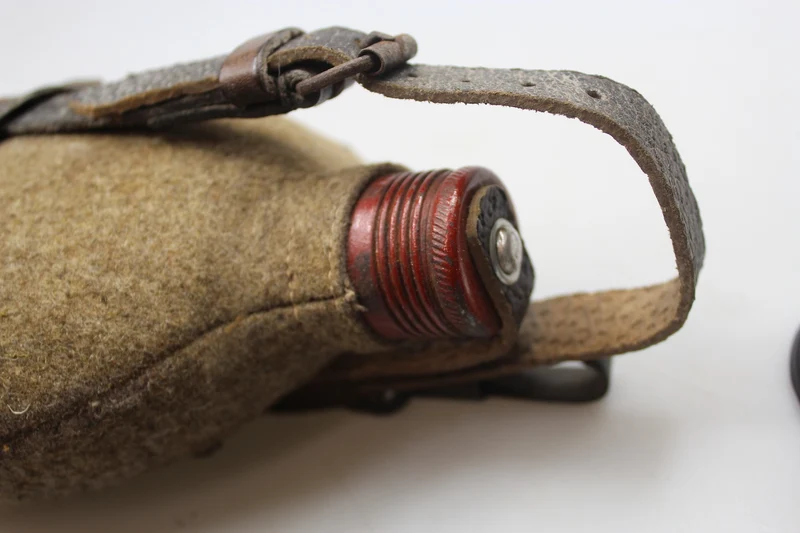 WH WW2 Emaille-Feldflasche