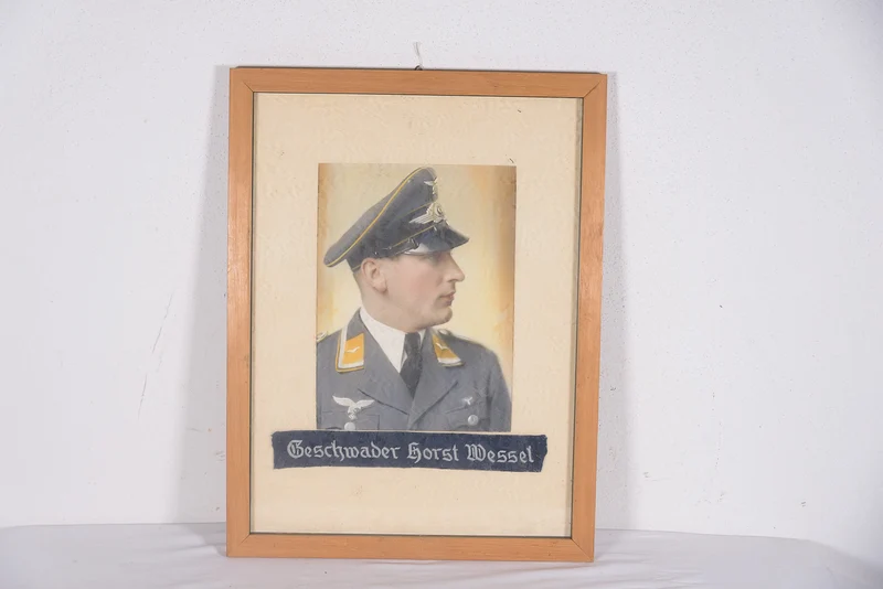 Unteroffizier-Porträt „Geashwader Horst Wessel“