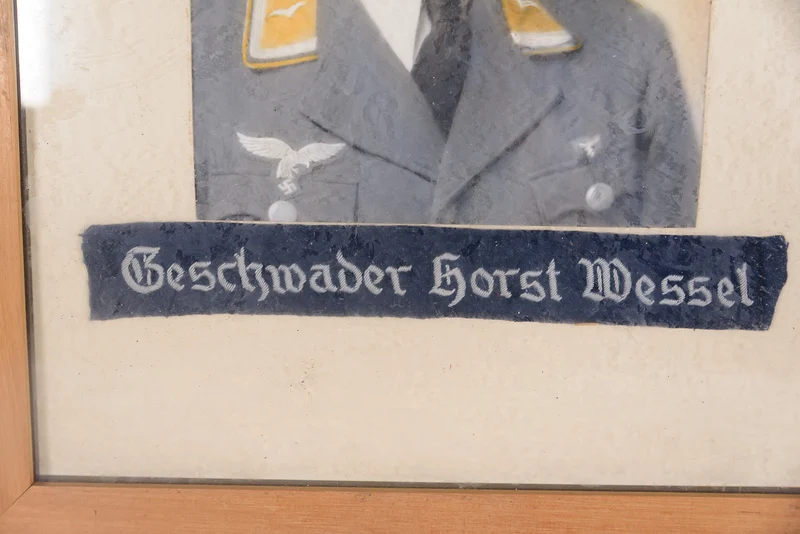 Unteroffizier-Porträt „Geashwader Horst Wessel“