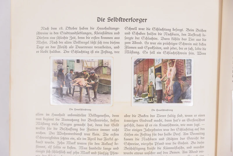Stickeralbum „Auf Deutsche Schule“ – 1935